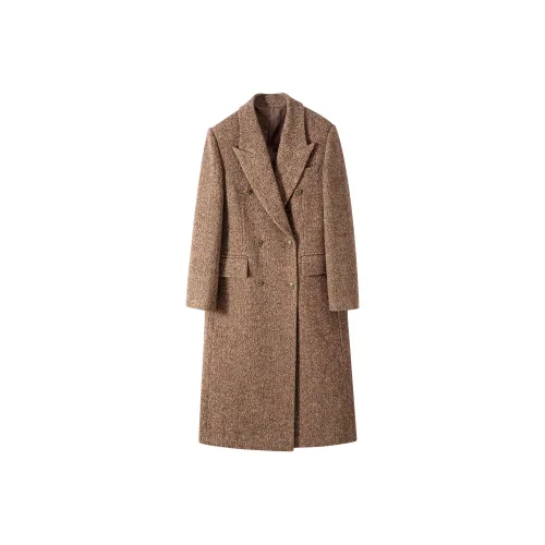 MOSIIMORII Coat Women's Pinecone Brown