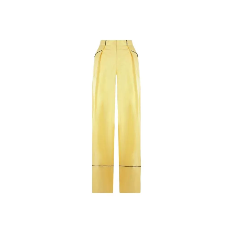 BALLY Patterned Wide Leg Trousers-0