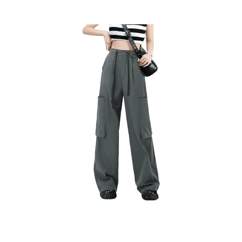 Silly Casual Pants Women's Gray-0