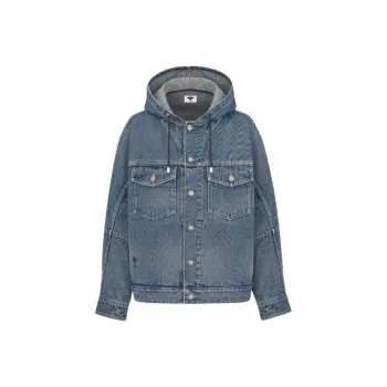 DIOR Denim Jackets Women's Blue