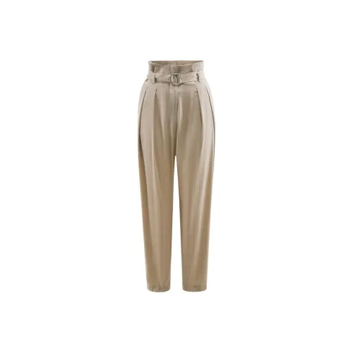 IRO NIGHT Belted High-waist Trousers