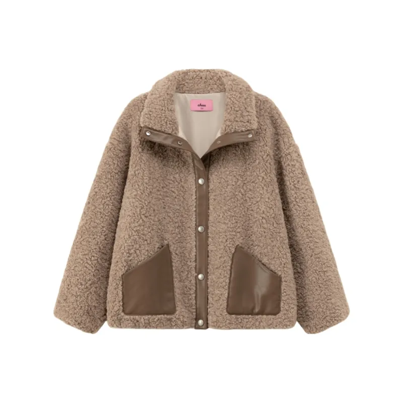 CHUU Velvet Jackets Women's-0