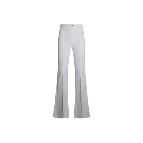 Elisabetta Franchi Crêpe Bell Bottom Trousers