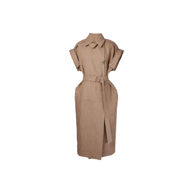 MaxMara Trench Coat Women's Light Umber-0