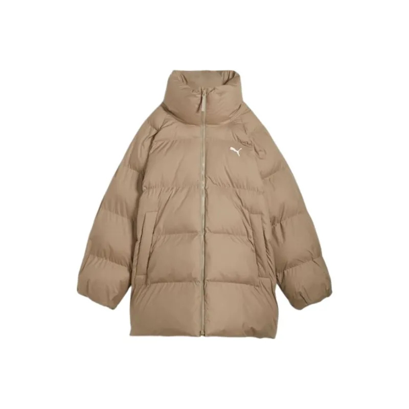 PUMA Oversized Puffer Puffer Jacket Women's Oak Branch-0