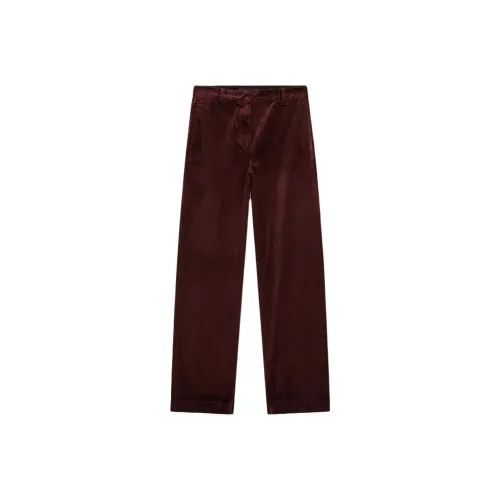 Massimo Dutti Casual Pants Women's Red