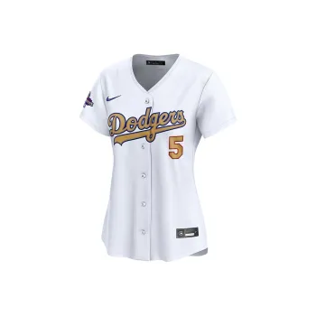 Nike Freddie Freeman Los Angeles Dodgers 2024 World Series Champions Gold Women's's Nike Dri FIT Adv Mlb Limited Jersey