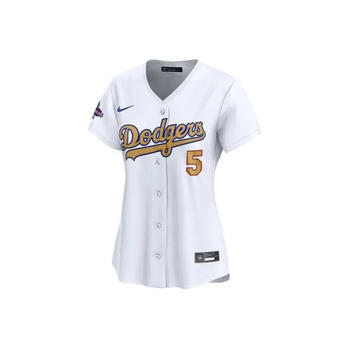 Nike Freddie Freeman Los Angeles Dodgers 2024 World Series Champions Gold Women's's Nike Dri FIT Adv Mlb Limited Jersey