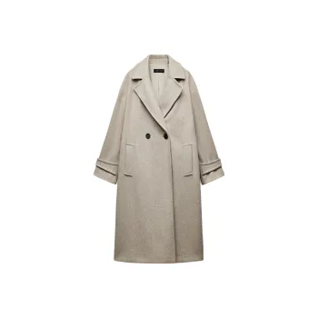 ZARA Coats Women's Beige