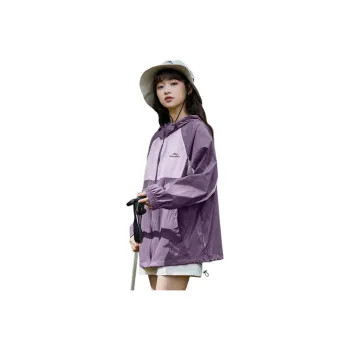 Tonlion Sun Protection Clothing Women's Dark Gray Purple