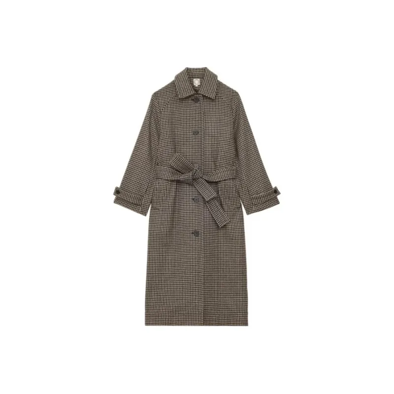 INES DE LA FRESSANGE Coat Women's Dark Umber-0