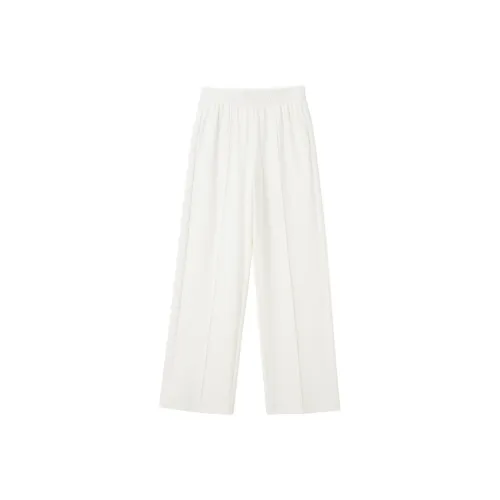 OVV Advanced Sports Series Casual Pants Women's Ecru Solid Color 06