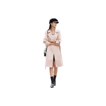 Yi Mengyuan Mid Length Trench Coat Women's
