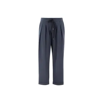 Brunello Cucinelli Casual Pants Women's Dark Blue