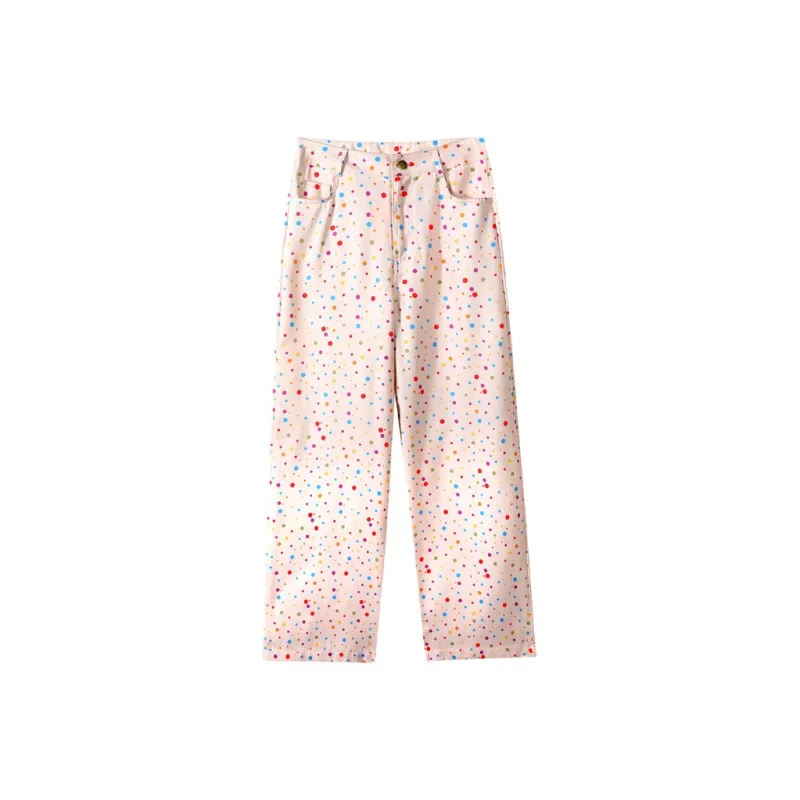 EIDOLON GRAIN Casual Pants Women's Pink-0