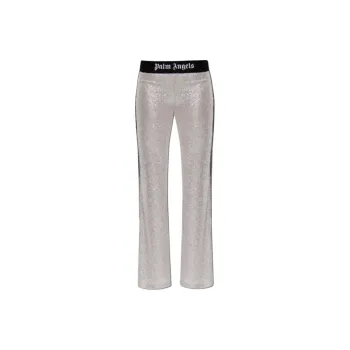 PALM ANGELS Sequin Embellished Trousers