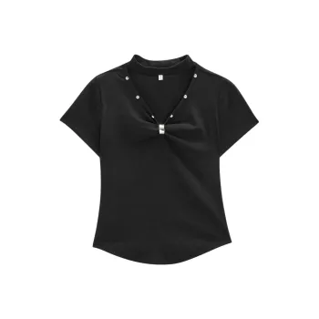 Love to serve T Shirts Women's Black 1
