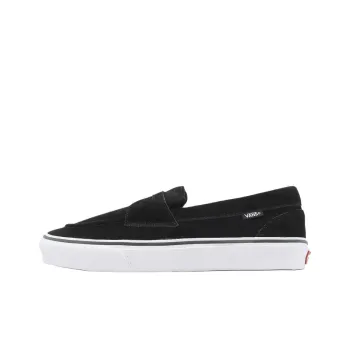 Vans Loafer Anti Slip Wear Resistant Low Top Skateboard Shoes Men's Black
