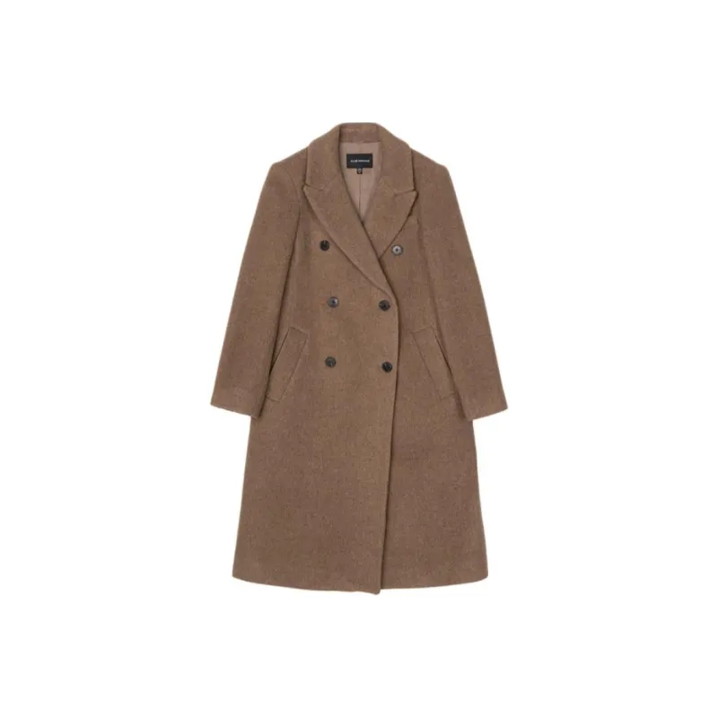 CLUB MONACO Coats Women's Chocolate Brown-0