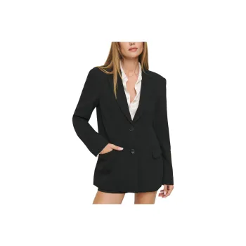 REFORMATION James Relaxed Blazer Business Suit Women's Black