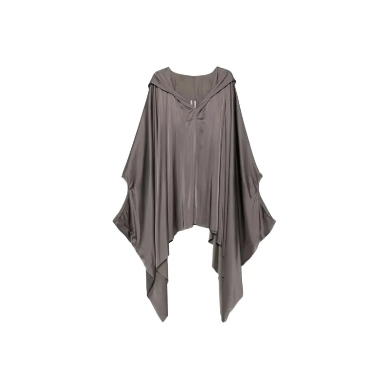 RICK OWENS Hooded Kaftan Top-0