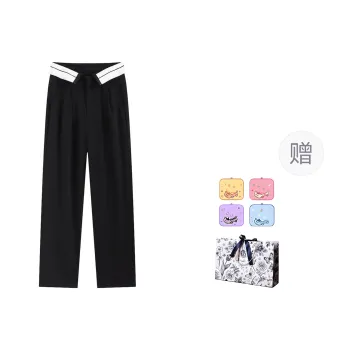 Garbege Casual Pants Women's Black