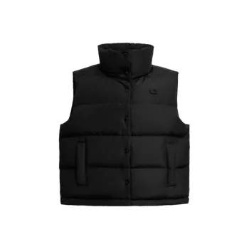COACH Vests Women's Black