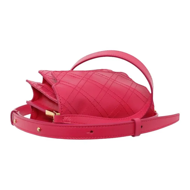 MARNI Leather Shoulder Bag Women's Pink-3