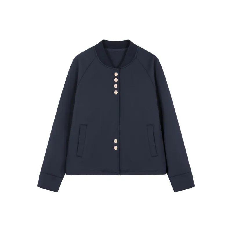 XWI Baseball Jacket Women's Navy Blue-0