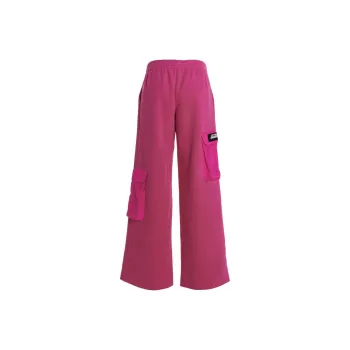Rotate Holiday Logo Detailed Wide Leg Joggers