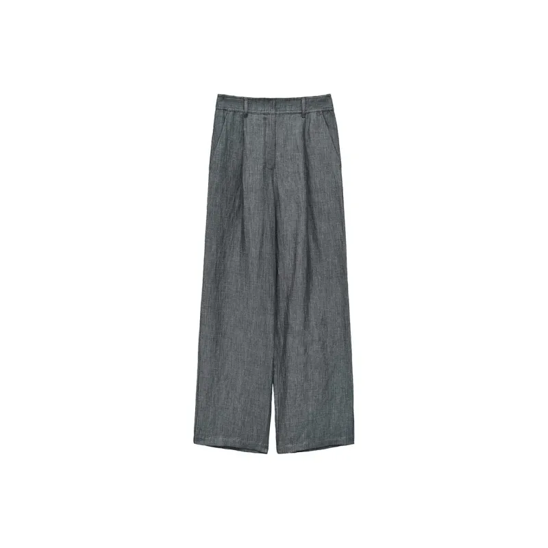INSUN Casual Pants Women's Slate Blue-0