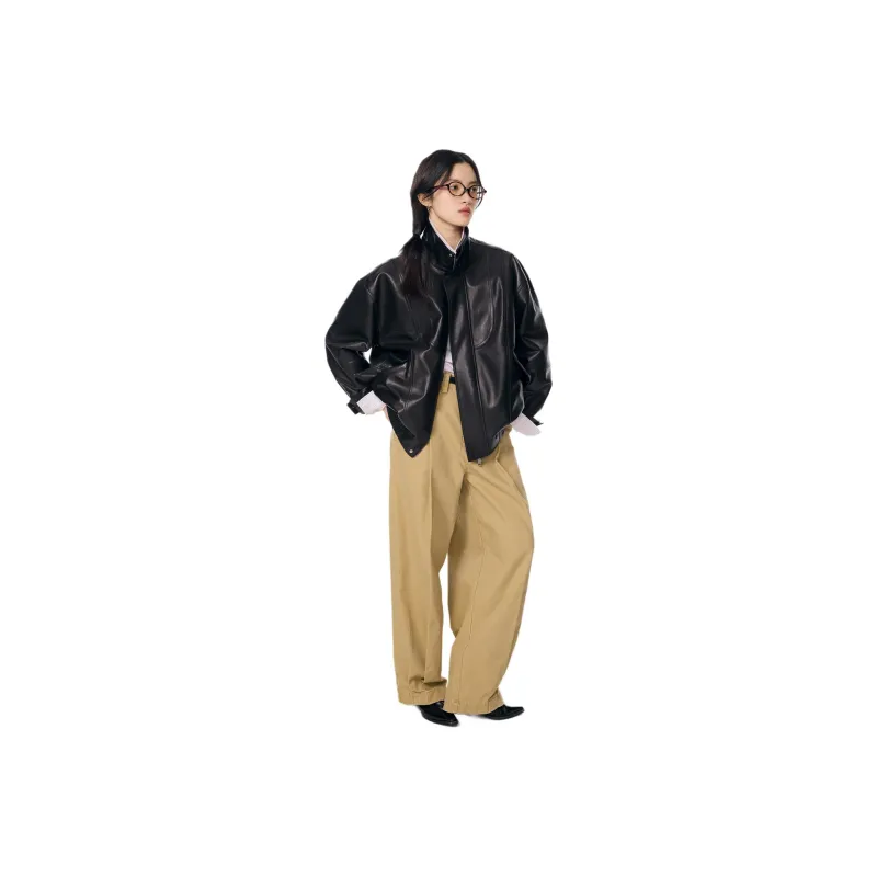 ULD Leather Jacket Unisex Black-0