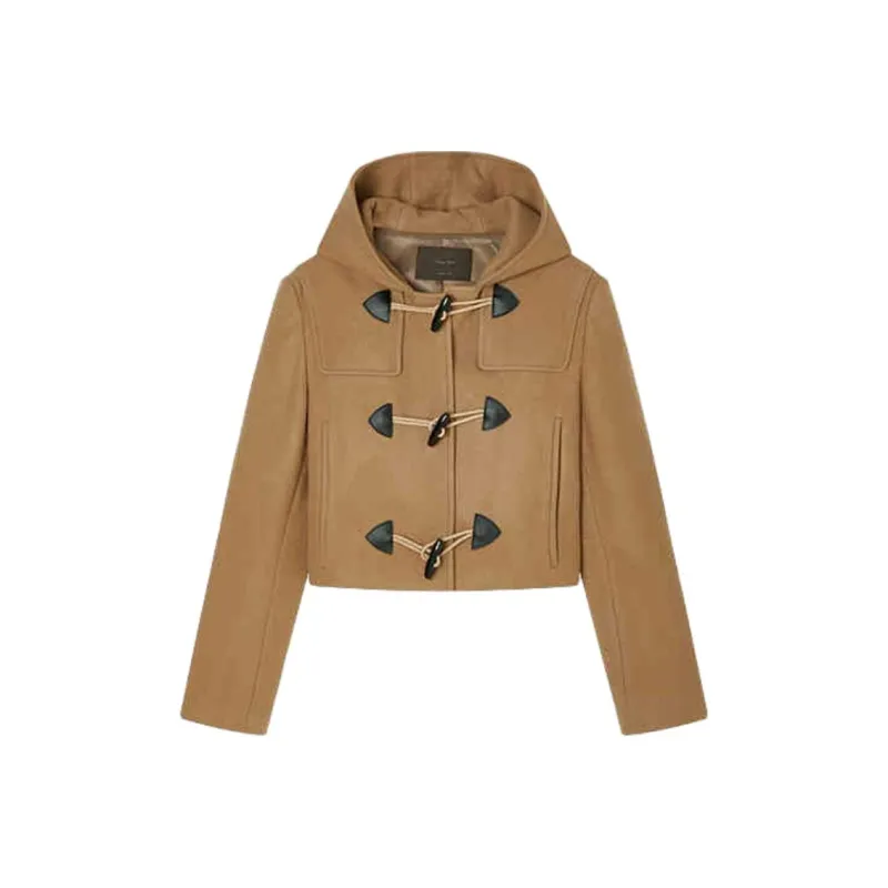 Orange Desire Coats Women's-0