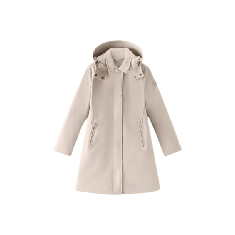WOOLRICH Logo Patch Hooded Parka-0