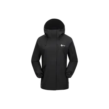 Panda Carefree Play Series Water-Resistant Windproof Warm And Rainproof Windbreaker Jacket Women's