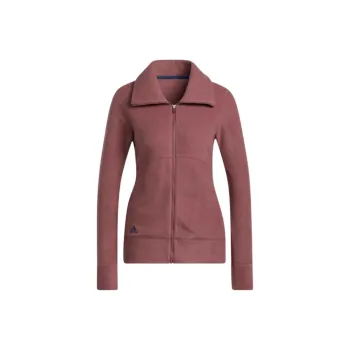 Adidas Velvet feel Coat Women's Elegant Dark Red