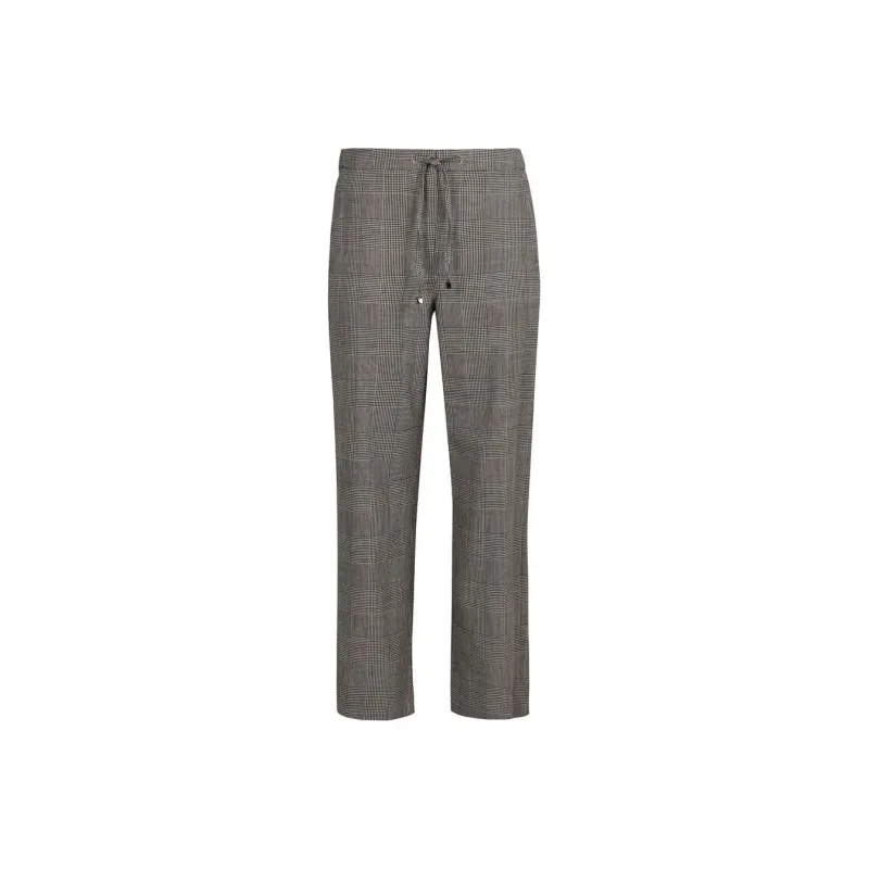 'S MAX MARA Prince Of Wales Check Trousers-0
