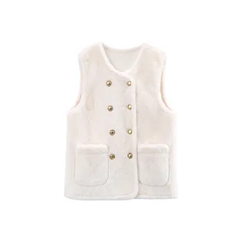 A Paradise For Awakening Vest Women's Beige