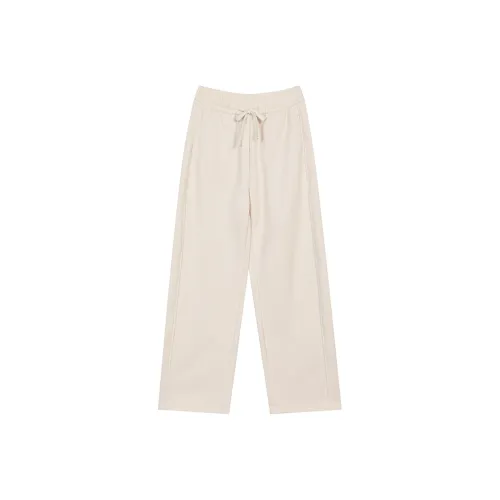 ELF SACK Casual Pants Women's Elegant Ecru