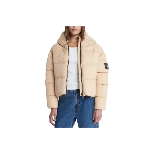 calvin MOB KLEIN Puffer Jacket Women's Wheat