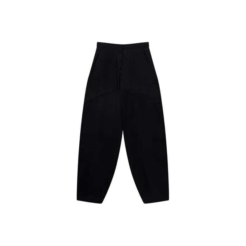 Stella McCartney Decorative Stitch Tapered Satin Trousers-0