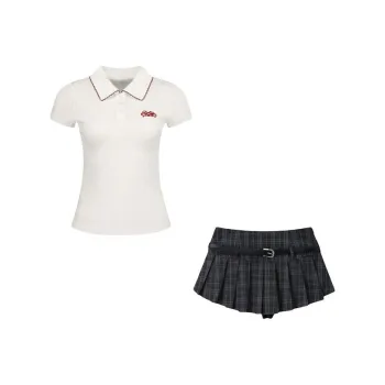 Pa33word Two Piece Skirt Sets Women's