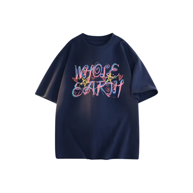 WHOLE EARTH T Shirts Unisex-12