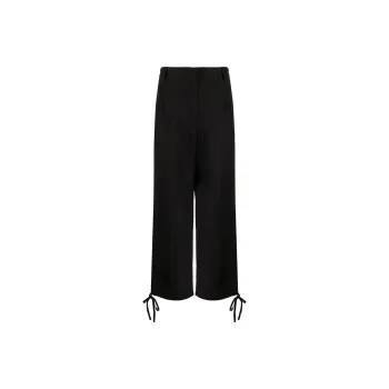 MSGM Elasticated-Ankles Wide-Leg Trousers
