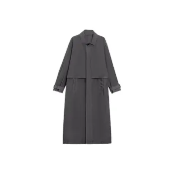 DEAR DEER PUFF Trench Coat Women's Night Green