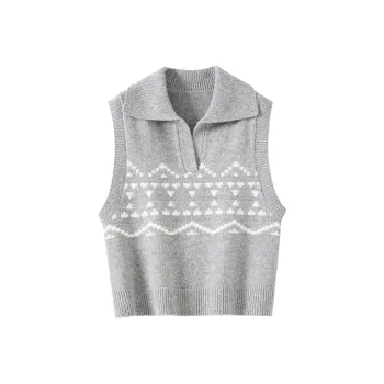 JINJU Vests Women's Gray