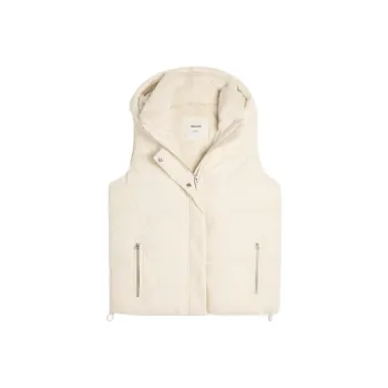 Hollister Vests Women's Cream