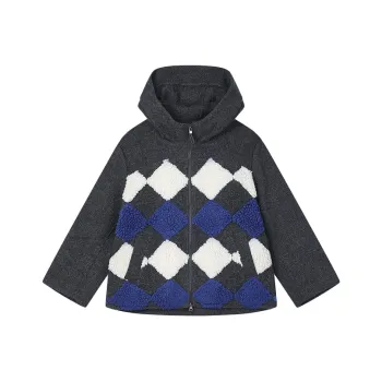 FILA Velvet feel Coat Women's All Over Print