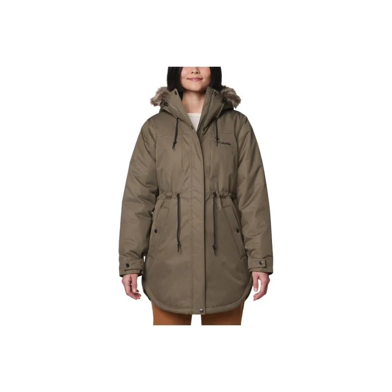 Columbia Suttle Mountain Puffer Jacket Women's Green-0