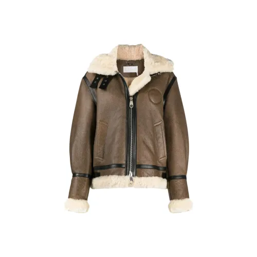 CELINE Leather Giuseppe Women's Brown